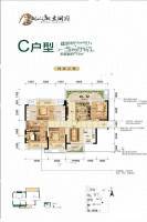 阳光城文澜府4室2厅2卫115㎡户型图